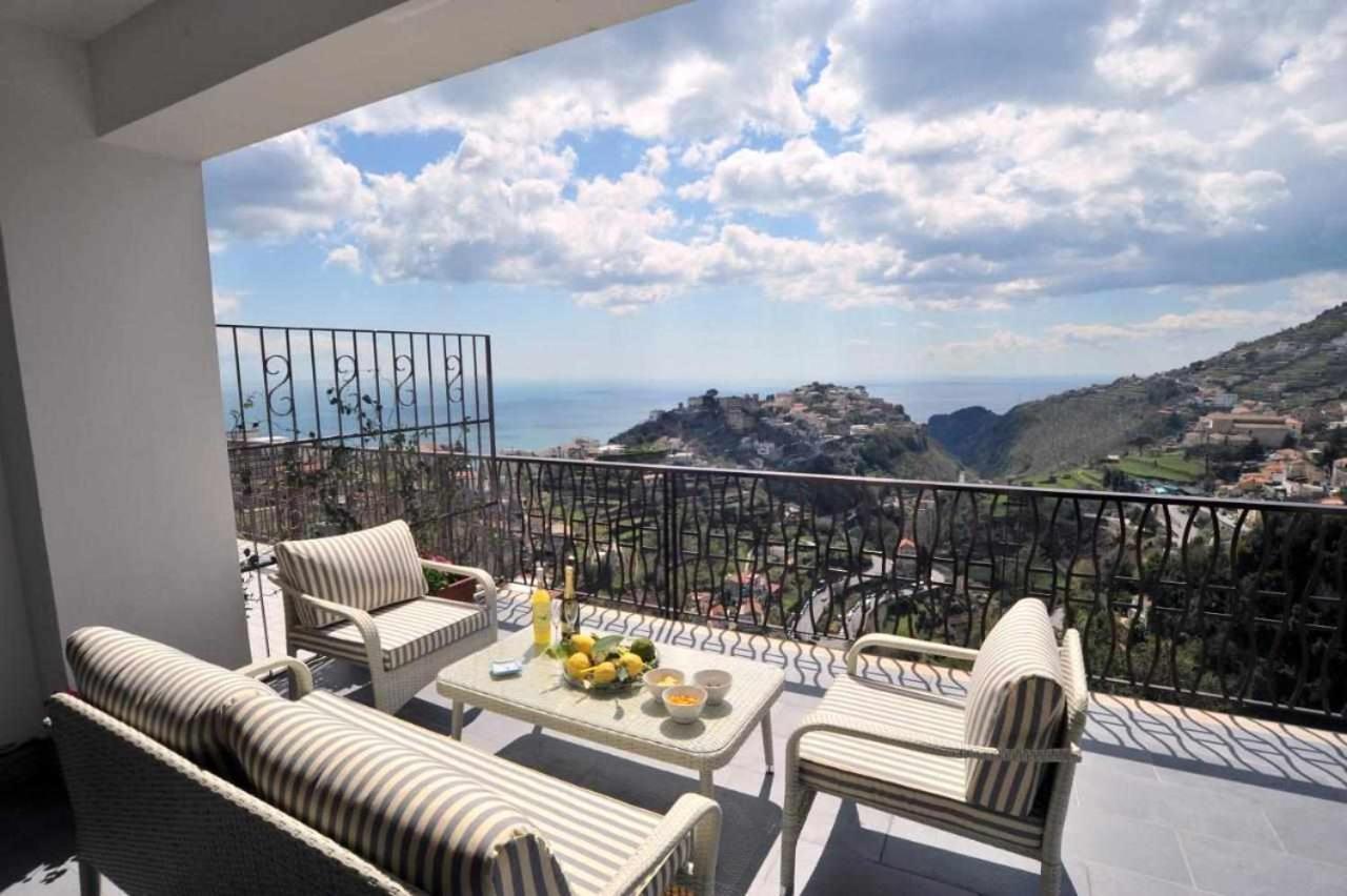 Colpo Dali Amazing View In Ravello Villa Exterior photo